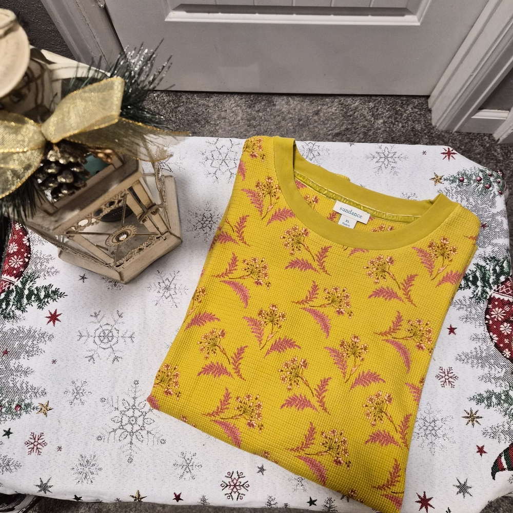 Sundance -  Mustard Floral Thermal